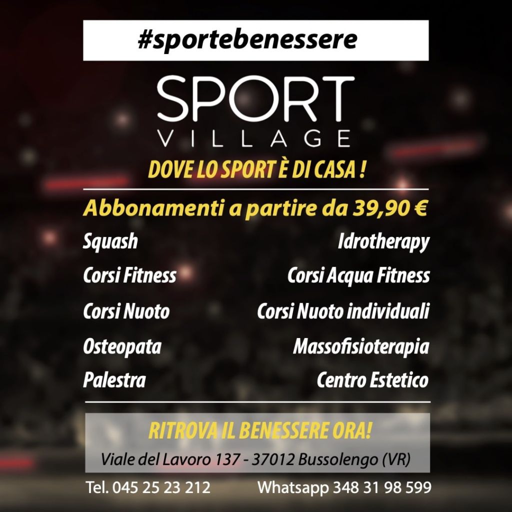 Campagna abbonamenti Sport Village Verona
